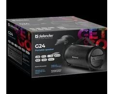 SPEAKER DEFENDER G24 BLUETOOTH/FM/TF/USB 10W Juodas