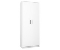 Top E Shop Spinta - OLIV 2D 74x35x180 cm Balta