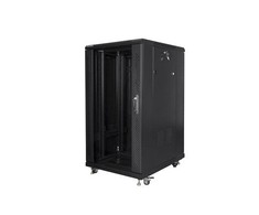 LANBERG FF01-6822-12B laisvai pastatomas stovas 19 savaime surenkamas plokščias paketas 22U/ 600x800mm juodas