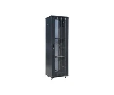 Q Lantec ALAN Spintelė rakinama, vienos dalies A-LAN SS-42U-600-600-01-C (42U, 19', 2050mm / 600mm / 600mm, stovimas, Pilnas, Stiklas, Atidaromas,
