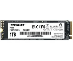 PATRIOT P320 512GB M.2 2280 PCIE SSD
