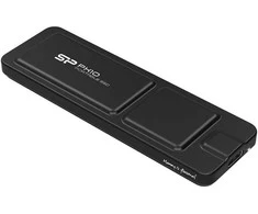 Kietasis diskas SILICON POWER KOMPIUTERIAI IR RYŠIAI SILICON POWER Nešiojamas SSD PX10 2TB USB 3.2
