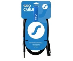 sound station quality (ssq) SSQ kabelis XZJM1 - mono lizdas - XLR moteriškas kabelis, 1 metras