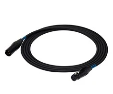Garso stoties kokybė (ssq) SSQ DMX5 SS-1841 Kabelis XLR kištukas - XLR kištukas 5 m Juodas