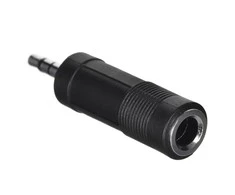 Garso stoties kokybė (ssq) SSQ HA2 - Adapteris, 6,3 mm stereo lizdo jungtis - 3,5 mm stereo lizdo jungtis