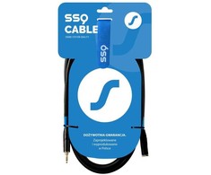 SOUND STATION QUALITY (SSQ) Jack SSQ MiG3 - Kabelio lizdas Stereo 3,5 mm - Stereo lizdas 3,5, 3 m