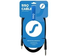 sound station quality (ssq) SSQ MiJS2 – stereofoninis kabelio lizdas 3,5 mm – stereo lizdas 6,3 mm, 2 m