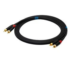 Garso stoties kokybė (ssq) SSQ RCARCA2 SS-1432 Kabelis 2x RCA - 2x RCA 2 m Juodas