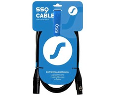 SOUND STATION QUALITY (SSQ) Jack SSQ MiJS1 – stereofoninis kabelio lizdas 3,5 mm – stereo lizdas 6,3 mm, 1 m