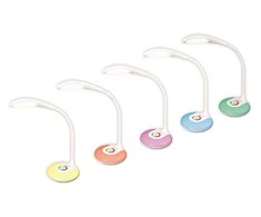 Stalo Lempa - Esperanza ELD102 3W LED Jutiklinis Valdymas Lankstus Rankos Baltas