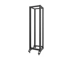 Atviras stovas Lanberg 42U 600X800, juodas