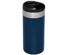TERMO PUODELIS STANLEY AEROLIGHT TERMO 0,35 L - KARALIŠKA METALINĖ MĖLYNA