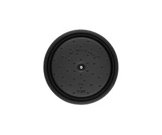 STAUB kepimo indas Round Cocotte, 28 cm, Juodas