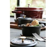 STAUB KETUS APVALUS PUODAS 40509-359-0 - 5,2 LTR GRENADINE
