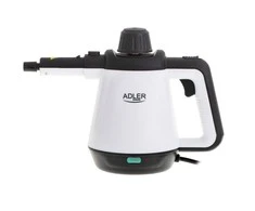 Adler | Garų valytuvas | AD 7038 | Galia 1200 W | Garų slėgis 3,5 baro | Vanduo bako talpa 0,45 L | Baltas/Juodas