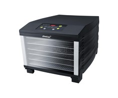Grybų, daržovių ir vaisių džiovyklė Steba ED 6 (800W, juodos spalvos)