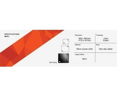Medžiaginis pelės kilimėlis žaidimams SteelSeries QcK Large