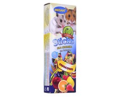 Skanėstai graužikams Megan, su vaisiais, 2 x 50 gr