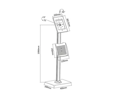 Samsung MACLEAN UNIVERSAL Planšetinio kompiuterio dėklas MC-724