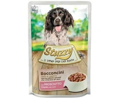 Agras Pet Foods Drėgnas Šunų Maistas - Stuzzy Gabaliukai Su Kumpiu
