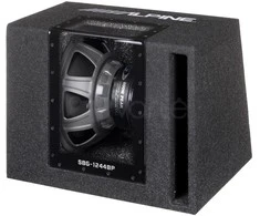 Subwoofer car Alpine SBG-1244BP (juodos spalvos)