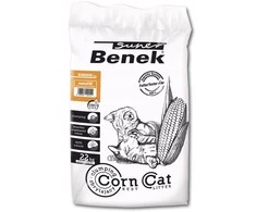 SUPER BENEK Corn Classic kukurūzų kraikas katėms Natūralus, sulipęs 35 l