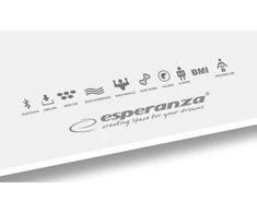Svarstyklės su „Bluetooth“ funkcija Esperanza B.FIT EBS016W (baltos spalvos)