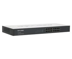 Šakotuvas TP-LINK 16 prievadų gigabito komutatorius, montuojamas į 19 colių stelažą