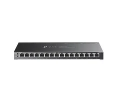 Šakotuvas TP-LINK | „etStream“ 16 prievadų gigabito išmanusis komutatorius su 8 prievadų „PoE+“ | TL-SG2016P | Valdomas žiniatinklyje | Stalinis | Maitinimo šaltinis: išorinis