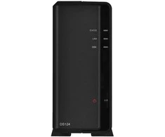 Serveris SYNOLOGY DS124 1-Bay NAS RTD1619B 1GB RAM