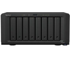 Synology DiskStation DS1823XS+ NAS/storage serveris Tower Ryzen Embedded V1780B 8 GB DDR4 0 TB DiskStation Manager Juodas