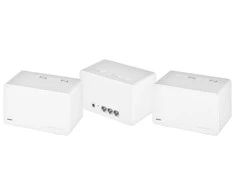 Mercusys AX3000 Whole Home Mesh WiFi 6 sistema su PoE | Halo H80X (3 pakuotės) | 802.11ax | 574+2402 Mbit/s | 10/100/1000 Mbit/s | Ethernet LAN (RJ-45) jungtys 3 | Tinklelio palaikymas Taip | MU-MiMO Taip | Nėra mobiliojo plačiajuosčio ryšio | Antenos tipas Vidinis
