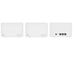 Mercusys AX3000 Whole Home Mesh WiFi 6 sistema su PoE | Halo H80X (3 pakuotės) | 802.11ax | 574+2402 Mbit/s | 10/100/1000 Mbit/s | Ethernet LAN (RJ-45) jungtys 3 | Tinklelio palaikymas Taip | MU-MiMO Taip | Nėra mobiliojo plačiajuosčio ryšio | Antenos tipas Vidinis