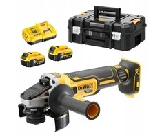 DeWalt akumuliatorinis kampinis šlifuoklis DCG405P2-QW, 18V, 2x5Ah
