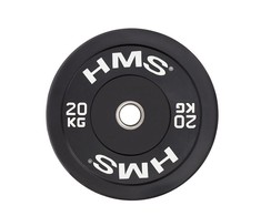 Olimpinis guminis svoris HMS BBR juodas - 20 kg