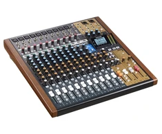 Garso Pultas - Tascam Model 16 16 Kanalai 20-30000 Hz Juodas, Auksinis, Mediena