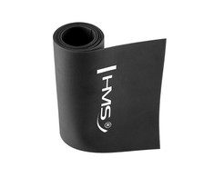 Treniruočių guma HMS TP01 juoda, 1800 x 150 x 1.2 mm