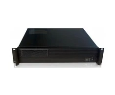 Techly Kompaktiškas  PC korpusas ATX Rack 19 colių 2U juodas dėklas