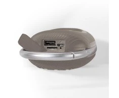 Techly Nešiojama kolonėlė Bluetooth 5.3, 5W, TWS, LED, USB MicroSD MP3, pilka