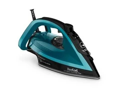 TEFAL | FV6832E0 | Garų lygintuvas | 2800 W | Vanduo tank capacity 270 ml | Continuous steam 50 g/min | Steam boost performance 260 g/min | Juodas/Mėlyna