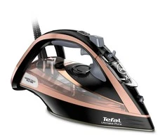 Garų lygintuvas Tefal Ultimate Pure FV9845E0 | 3200 W | Vandens talpa 350 ml | Juogas/rausvai auksinis