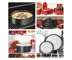 Puodų ir keptuvių rankena Tefal Ingenio L9863153, Juoda