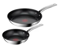 Keptuvių Rinkinys - Tefal Intuition B817S255 2-Vienetų Nerūdijančio Plieno