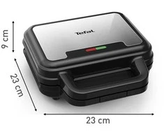 Sumuštinių keptuvas - vaflinė Tefal SW383D10, 700 W