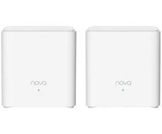 Maršrutizatorius Tenda EX3 (2-pack) Dual-band (2.4 GHz / 5 GHz) Wi-Fi 6 (802.11ax) Baltas 1 Internal