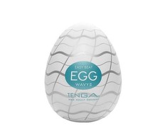 Tenga Egg Wavy II - Compact Textured Silicone Intimate Device
