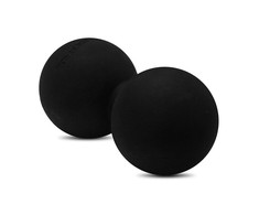 Guminis kamuolys Thorn Fit Lacrosse ball double juoda
