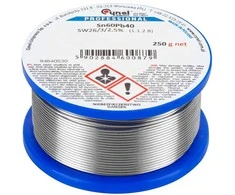 9629# Lydmetalis su fliusu CYNEL Sn60Pb40 SW26 2.00mm 250g