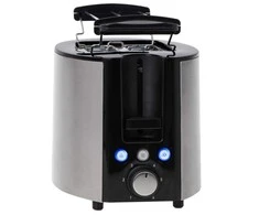 Skrudintuvas Adler Camry | Toaster | CR 3215 | Power 1000 W | Number of slots 2 | Housing material Nerūdijantis plienas | Juodas/Nerūdijantis plienas