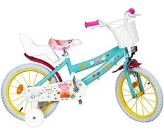 Vaikiškas Dviratis - TOIMSA Peppa Pig 16", Rožinis